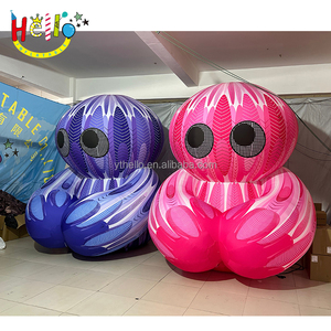 Sculptures éclairées par couleur Accessoires de scène fantaisistes Wonderland Psychédélique gonflable - Product Image 5