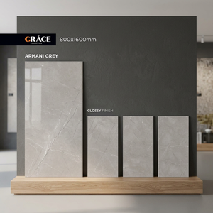 กระเบื้องพอร์ซเลนขัดเงา Antico Peach ขนาด 800x1600 มม. ลายหินสีพีชโทนอุ่น สำหรับปูพื้นภายในที่สวยงาม - Product Image 5