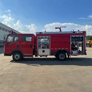 SINOTRUK ZZ1047D3815C1R45 HOWO 4X2 camiones <span class=keywords><strong>de</strong></span> <span class=keywords><strong>bomberos</strong></span> reales <span class=keywords><strong>de</strong></span> espuma <span class=keywords><strong>de</strong></span> agua para extinción <span class=keywords><strong>de</strong></span> incendios - Product Image 2