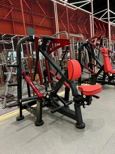 Commercial Decline Chest Press Machine Oval Tube Plate Loaded <b>Strength</b> <b>Training</b> Gym Equipment Custom Logo Color For FitnessClub - Product Image 3