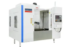 Centro de usinagem CNC de perfuração e rosqueamento de quatro eixos para processamento de metal, máquina vertical Vmc640
