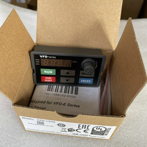 แผงควบคุมอินเวอร์เตอร์ KPC-CC01เดลต้าชุด VFD-<span class=keywords><strong>E</strong></span> KPE-LE02ไดรฟ์อุตสาหกรรมใหม่ <span class=keywords><strong>PLC</strong></span> สื่อสาร RS485ที่ใช้โดยเฉพาะ - Product Image 5