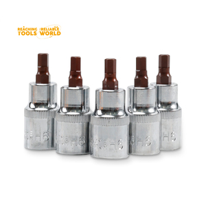 DINGQI 1/2 en H6 H8 H10 T30 <span class=keywords><strong>T40</strong></span> T45 T50 embouts de tournevis à douille hexagonale - Product Image 1