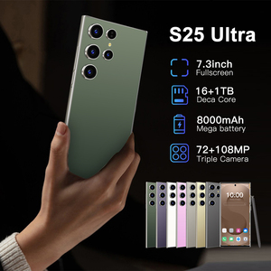 Nuevo Teléfono Móvil S25 Ultra de 7.3 Pulgadas, 5G, Android 13, Pantalla OLED 4K, Cámara Trasera de 108MP, LTE, 16GB de RAM, 1TB de Almacenamiento, GSM - Product Image 2