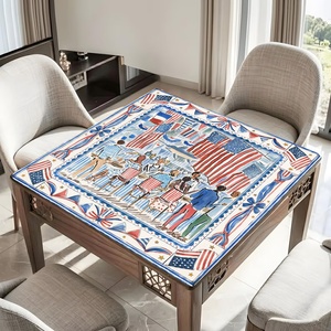 Tappetino da Gioco per Mahjong con Bandiera USA, Antiscivolo e Fonoassorbente, per Feste in <span class=keywords><strong>Bar</strong></span> a Bordo Mare, Prodotto a Shenzhen - Product Image 3