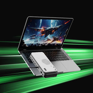 محطة إرساء لتوسيع بطاقة الرسومات الخارجية للكمبيوتر المحمول تدعم واجهة القرص الصلب <span class=keywords><strong>M</strong></span>.<span class=keywords><strong>2</strong></span> 2280، محطة إرساء لبطاقة الرسومات، قاعدة إرساء GPU إلكترونية - Product Image 1