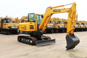 SDLG Excavadora grande de 6 toneladas Excavadora sobre orugas E655F con aire acondicionado - Product Image 6