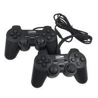 Controlador de Juegos con Cable USB de Doble Motor para PC, Computadora Portátil, Gamepad para Juegos de Windows