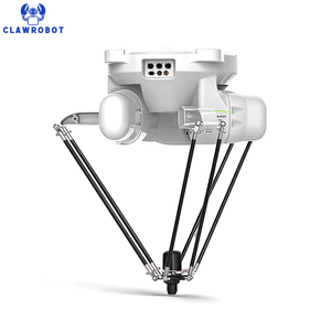 Robot d'emballage servo-électrique 4 axes 12 kg CLAWROBOT pour automatisation de ligne de convoyage, suivi dynamique de la bande, livraison rapide, moteur de boîte de vitesses - Product Image 1