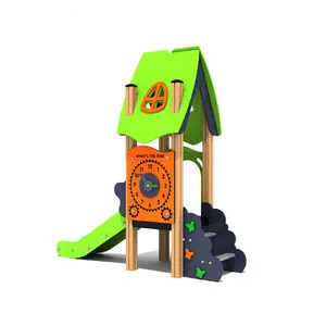 Big Save Children Outdoor Playground Set PE Board Play Amusement Park School Big Slide con tema per bambini Indoor Project