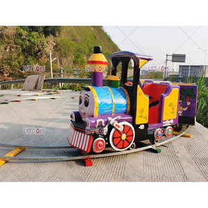 8 posti attrazione giro elettrico sul Set di treno giro sul centro commerciale e casa usato piccolo treno con pista <span class=keywords><strong>per</strong></span> i <span class=keywords><strong>bambini</strong></span> - Product Image 3