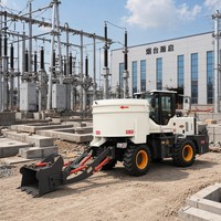 Camion malaxeur à béton haute capacité 3m3 auto-chargeur haute efficacité pour projet industriel