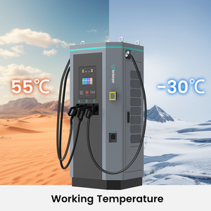 Chargeur rapide DC EV à trois prises pour voiture CCS Gbt Chademo 60kw 120 kw Station de charge pour véhicule électrique public avec <span class=keywords><strong>borne</strong></span> POS - Product Image 4