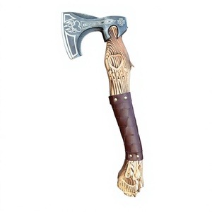 Hache en acier Damas de qualité supérieure, design dernier cri, en vente à bas prix. - Product Image 1