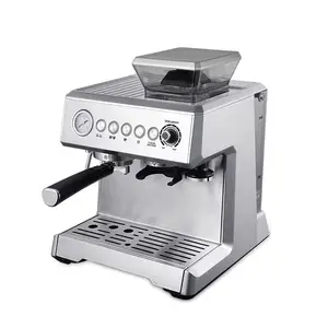 Thuis Tafel Top Digitale Koffie En Espresso Machine 1 Groep Profesional Super Automatische Barista Express Espresso Machine