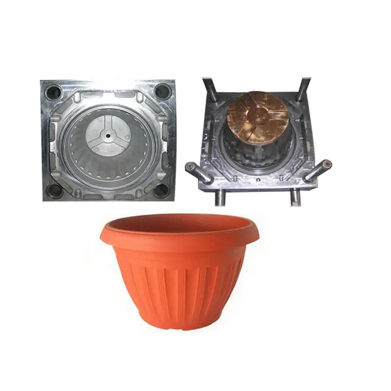 Factory Specializes In Manufacturing Plastic Injection Molds Flower Pot Mold