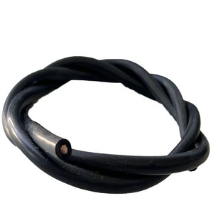 Câble haute tension 5kV <span class=keywords><strong>JGG</strong></span> 110 unipolaire noir gainé de caoutchouc silicone résistant aux hautes températures, à la corrosion et à l'eau - Product Image 6