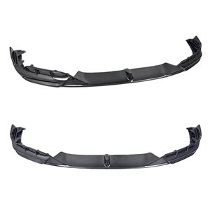 LD Style Real Carbon Fiber Front Lip Splitter <strong>Spoiler</strong> For BMW F95 X5M 2020-2022 - Product Image 3