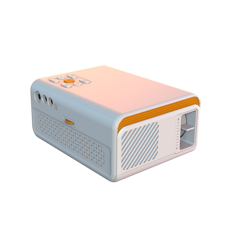 2022 new arrival E1 mirror wireless slim led high resolution multilingual home theater cinema education beamer projector