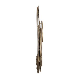 Decorazioni da parete in metallo a specchio per camera da letto, soggiorno, bagno, decorazioni moderne per la casa - Product Image 3