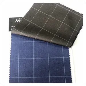 tr suit/check cheap price to Nigeria/Africa/Niger tr suiting check fabric for men's suits