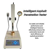 Pénétromètre numérique automatique à grand écran pour asphalte et bitume, pour tester la pénétration de l'aiguille - Équipement d'essai d'asphalte