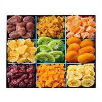 Plateau de fruits secs de qualité alimentaire personnalisé, mélange de fruits, boîte cadeau gastronomique, plateaux compartimentés, plateau à compartiments, impression offset