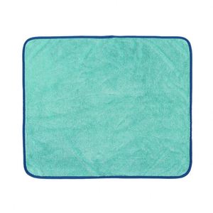 Serviette de lavage de voiture en microfibre polyester double face à tressage optimisé pour la collecte d'eau, avec bordure torsadée, directement de l'usine - Product Image 2