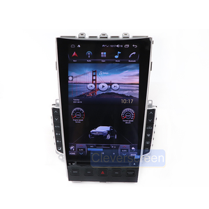 Écran Tesla 12,1 pouces pour <span class=keywords><strong>Infiniti</strong></span> <span class=keywords><strong>Q50</strong></span> Q50L Q60S 2015-2019, lecteur DVD GPS voiture, Android Auto, CarPlay, radio FM stéréo - Product Image 2