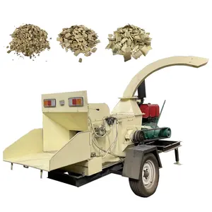 Gỗ chipper rễ chi nhánh thân cây chi nhánh máy gỗ chipper gỗ chipper mulcher lá chân không