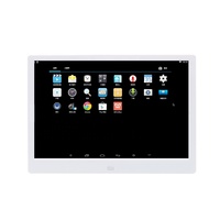 Cadre photo numérique android, wi-fi, surf, internet, téléchargement, installation d'apk, mémoire intégrée, machine publicitaire de 12 pouces