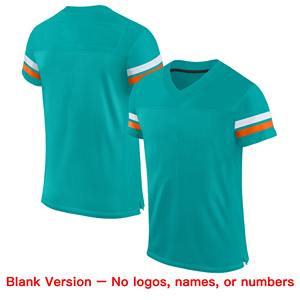 Maillot de football authentique en mesh de style classique Aqua Blanc-Orange personnalisé - Product Image 5