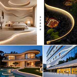 Striscia LED Neon Flessibile Personalizzata in Silicone Impermeabile IP65 per Esterni, Luce Lineare a Estrusione in Gomma - Product Image 5