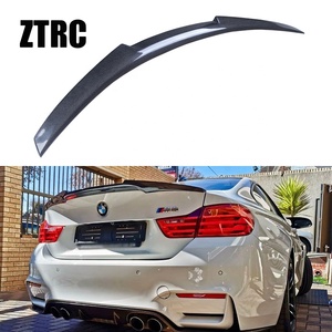 For M4 F82 M4 Style Real Carbon Fiber Rear Spoiler Trunk Wing 2014-2020 - Product Image 1