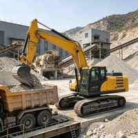 Harga Terjangkau Excavator Berat SH800 76Ton 760HP Hidrolik Crawler untuk Proyek Penggalian Tanah Skala Besar