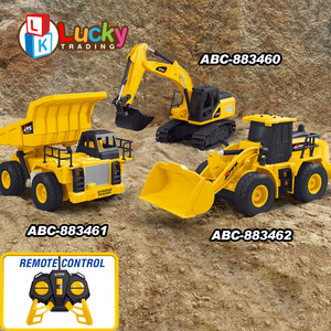 LK Toys 1:24 5CH Télécommande Pelle Pelleteuse Jouet RC Véhicules <span class=keywords><strong>de</strong></span> Construction <span class=keywords><strong>Jouets</strong></span> <span class=keywords><strong>Camions</strong></span> avec Son pour Garçons Z6809A - Product Image 6