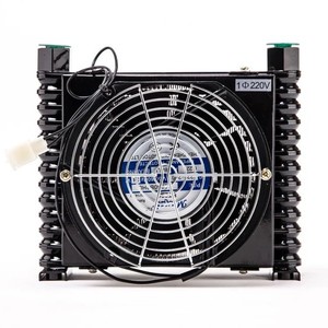 Refroidisseur d'air hydraulique Risen AH0608T CA, ventilateur axial horizontal à ailettes, refroidisseur d'huile pour dissipation thermique des systèmes hydrauliques - Product Image 3