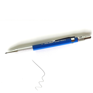 Lápiz Mecánico de Metal Completo, Portaminas Mecánico de <span class=keywords><strong>2</strong></span>.0 <span class=keywords><strong>mm</strong></span>, Lápiz de Embrague, Lápices Mecánicos para Artistas - Product Image 3
