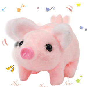 Cerdito de Peluche Interactivo que Camina, Cerdo Electrónico que Gatea, con Sonido de Oink, Mueve la Nariz y la Cola, <span class=keywords><strong>Juguete</strong></span> Animado para Niños Pequeños, Cerdo Rosa - Product Image 3
