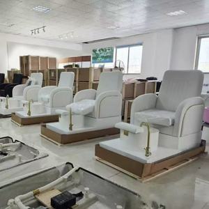 Sillón de Pedicura Portátil de Alta Calidad para Salón de Belleza y Spa, con Lavabo para Masaje de Pies y Manicura - Product Image 3