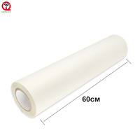 Film DTF Pabrik 60cm Gulungan Film PET Lepas Instan Hologram Transfer Panas Suhu Tinggi 7.5c Mikron Sampel Gratis