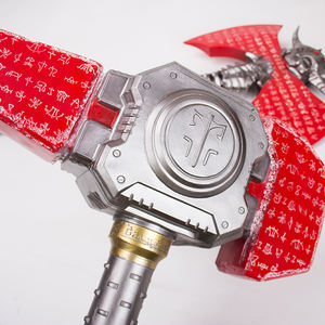 Modè<span class=keywords><strong>le</strong></span> d'Anime en Résine de l'Épée et du Marteau du Jeu DOOM Eternal, Accessoires de Cosplay - Product Image 3
