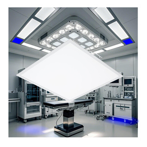 Pannello piatto RGBW <span class=keywords><strong>LED</strong></span> plafoniera Design industriale ct selezionabile pannello retroilluminato SMD2835 oscuramento per uso ospedaliero interno - Product Image 1