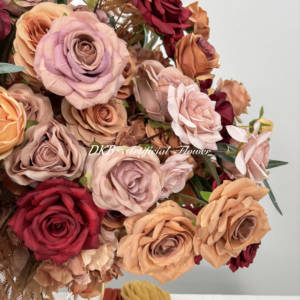 ของตกแต่งงานแต่งงานขายดี DKB & อุปกรณ์ตกแต่ง ลูกบอลดอกกุหลาบประดิษฐ์ จัดแต่งด้วยมือ ของประดับตกแต่งงานแต่งงาน - Product Image 5