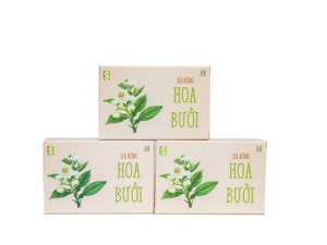 Savon Solide Bio à la Fleur de Pomelo, Naturel, Herbal, Blanchissant, Hydratant, Premium, Procédé à Froid, Parfum Menthe Poivrée, Pour Tous Types de Peaux - Product Image 3