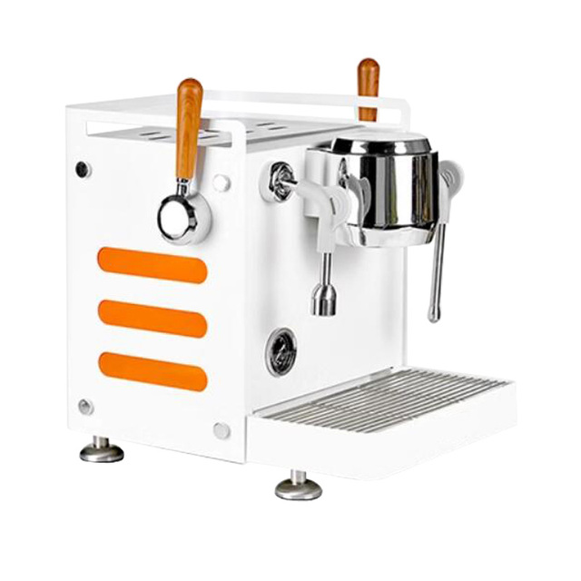 220V Electric High Quality Espresso Machine Semi-Automatic Espresso Machine Stainless Steel Coffee Maker Machine for Shop