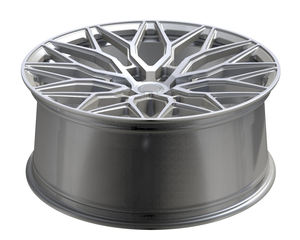 कस्टम 22x10 6x139.7 ऑफ-रोड कार रिम्स एल्यूमीनियम मिश्र धातु सिल्वरडो जाली मोनोब्लॉक ट्रक पहियों के लिए जाली मोब्लॉक ट्रक पहियों - Product Image 2