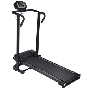 Treadmill lipat untuk jalan, mesin Treadmill kecil yang dapat dilipat untuk berjalan di rumah tangga, alat kebugaran