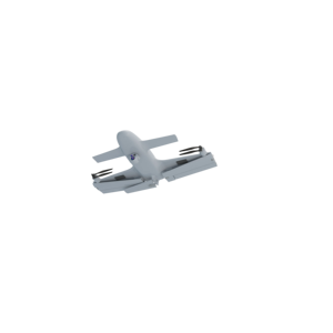 Dron de reconocimiento de operador único portátil con resistencia media larga Accesorio de aviación de carga útil versátil - Product Image 1