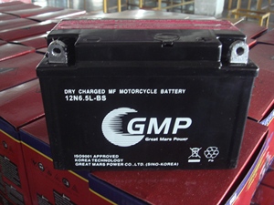Batería de motocicleta sellada de gel 12N6.5 sin mantenimiento de plomo y ácido - Product Image 2